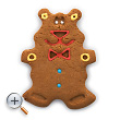 Gingerbread teddy